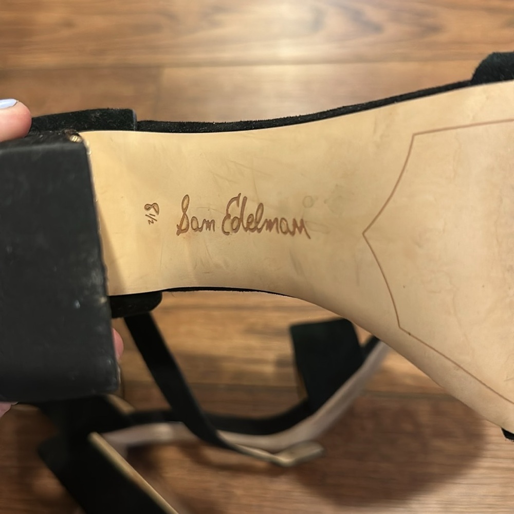 Sam Edelman Open Toe Heels - Picture 4 of 5